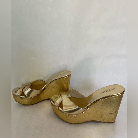 Jimmy Choo Cork Wedge Sandal - Picture 7 of 7